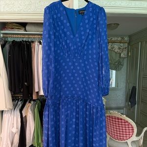 Blue Saloni dress